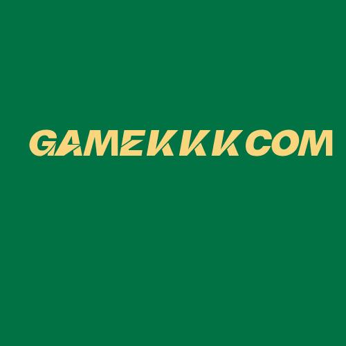 Logo da GAMEKKKCOM